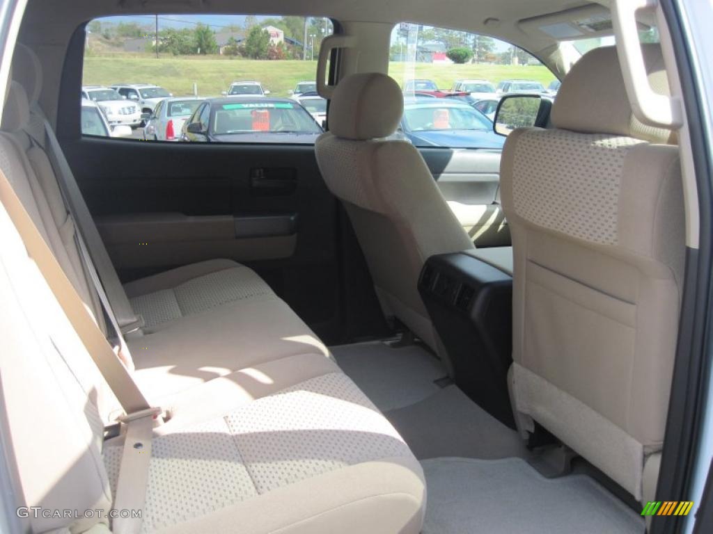 Sand Beige Interior 2011 Toyota Tundra CrewMax Photo #38571993