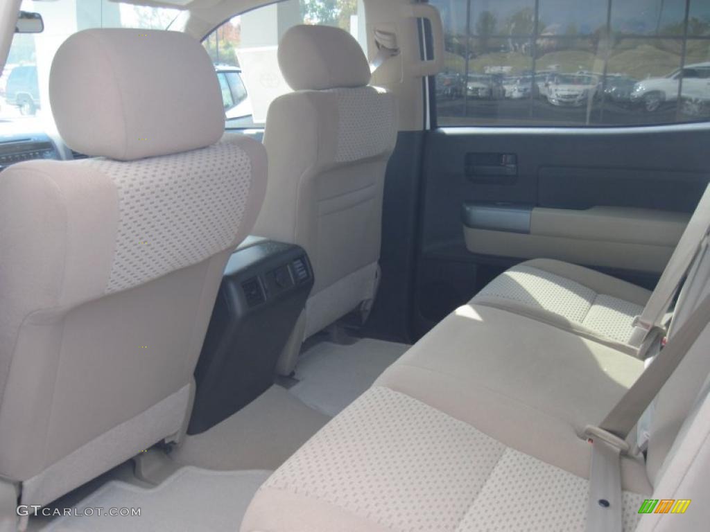 2011 Tundra CrewMax - Super White / Sand Beige photo #16