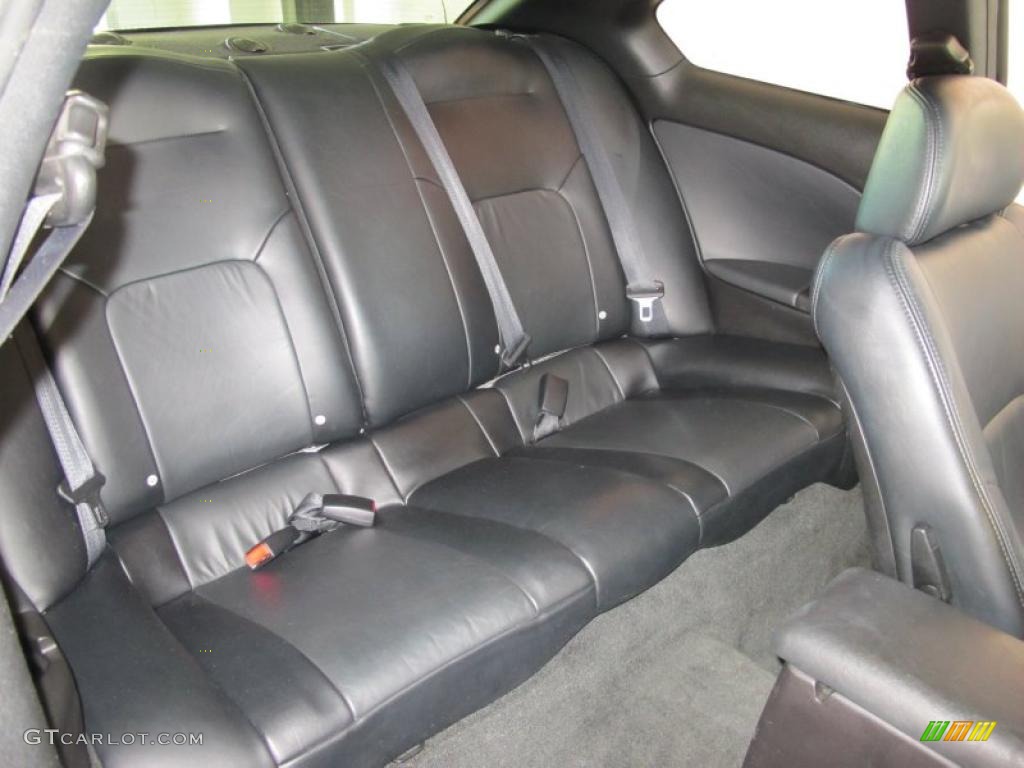 Black Interior 2003 Chrysler Sebring LXi Coupe Photo #38572680