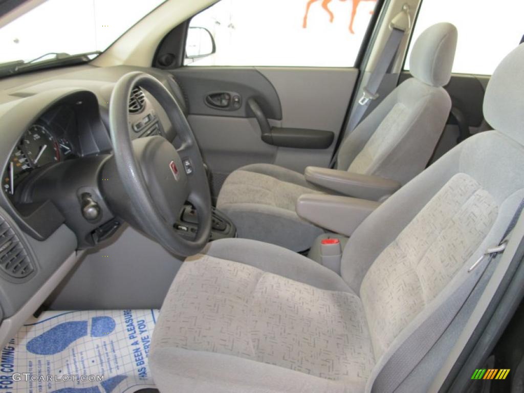 Gray Interior 2003 Saturn VUE V6 Photo #38573120