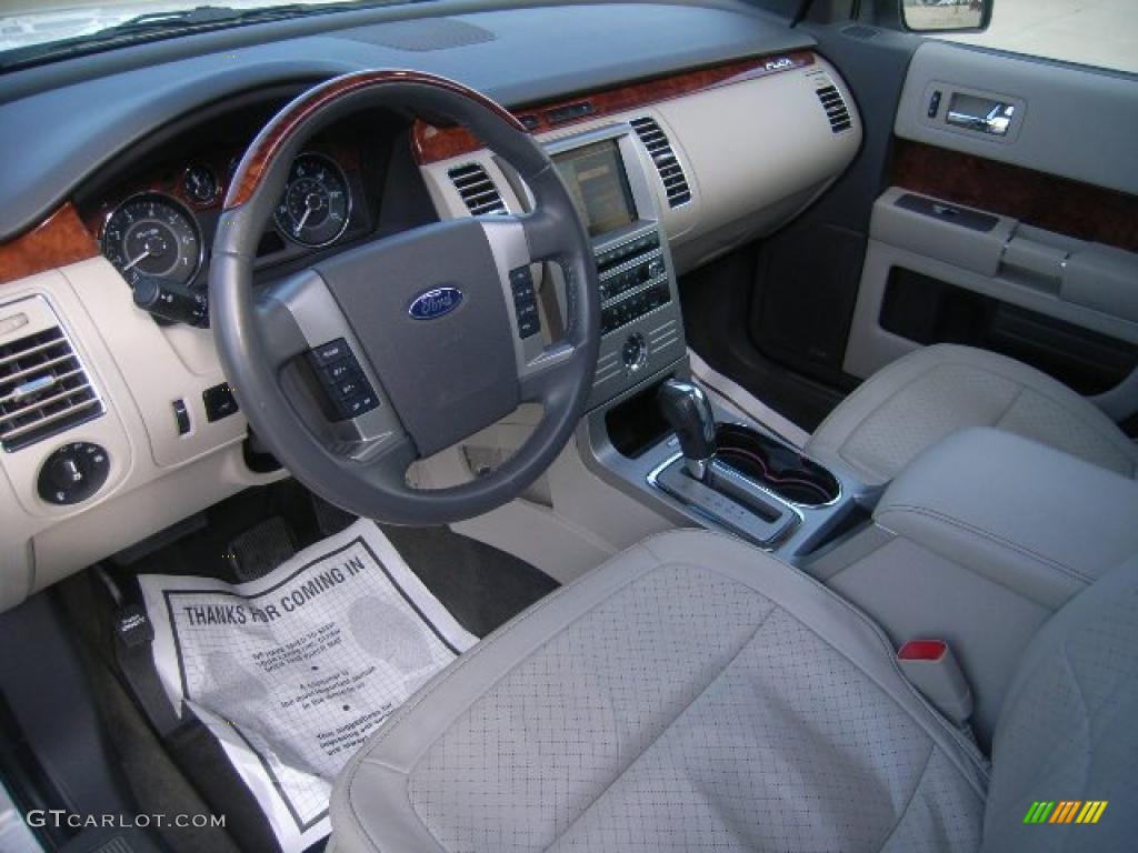 Medium Light Stone Interior 2010 Ford Flex Limited AWD Photo #38574172