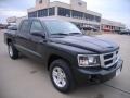 2010 Brilliant Black Crystal Pearl Dodge Dakota Big Horn Crew Cab  photo #1