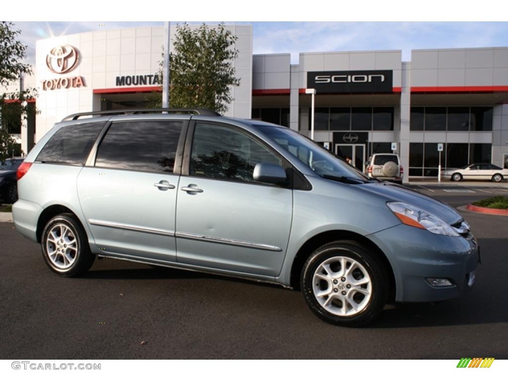 2006 Sienna Limited AWD - Blue Mirage Metallic / Stone Gray photo #1