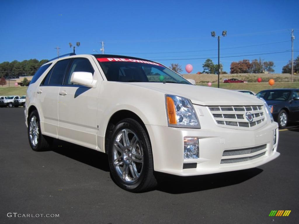 White Diamond Tricoat 2008 Cadillac SRX 4 V8 AWD Exterior Photo #38575432