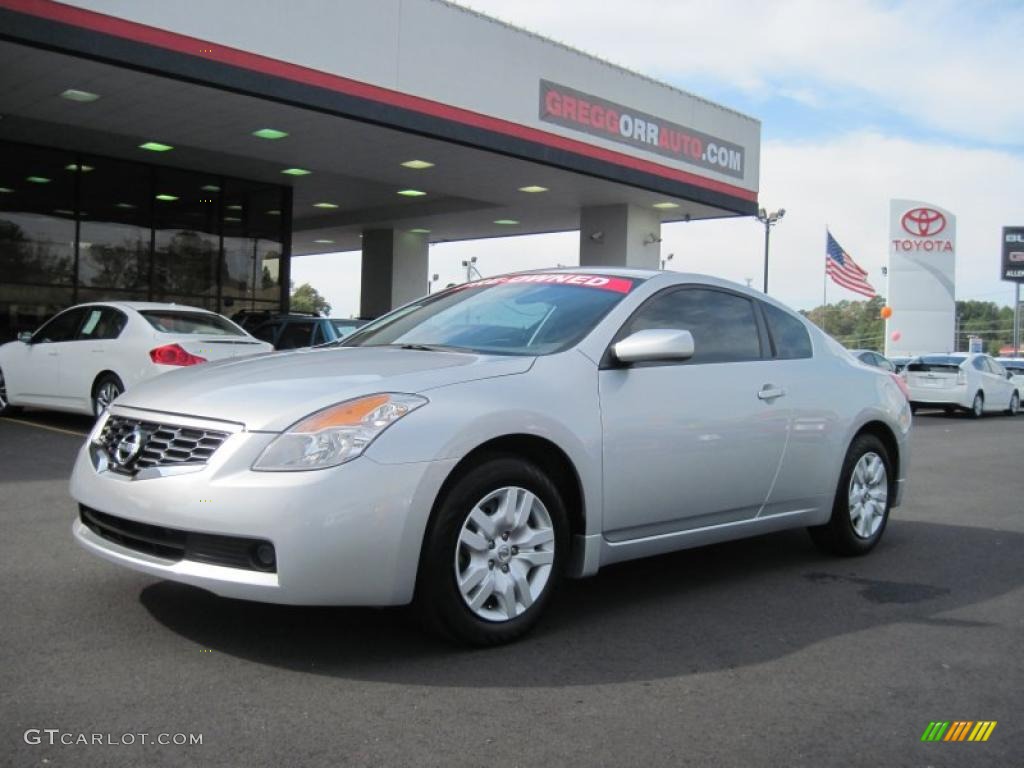 2009 Radiant Silver Metallic Nissan Altima 2 5 S Coupe