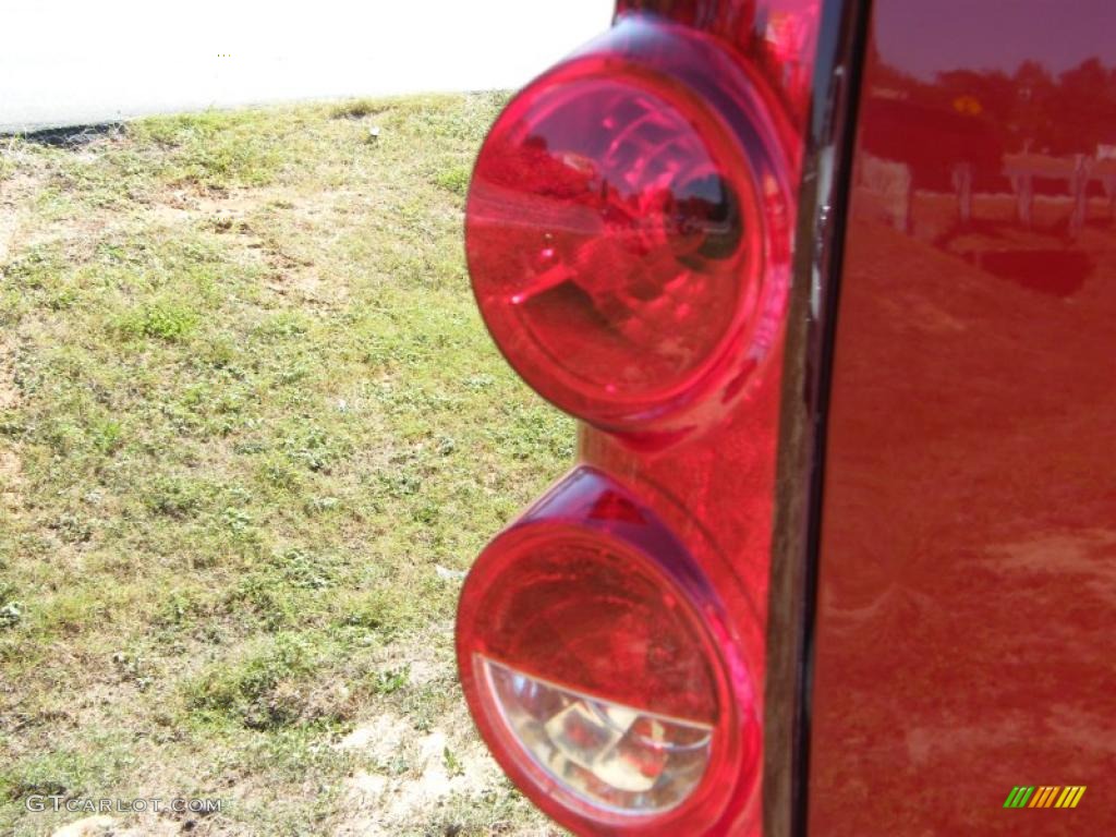2008 Ram 3500 Laramie Mega Cab 4x4 - Inferno Red Crystal Pearl / Medium Slate Gray photo #11