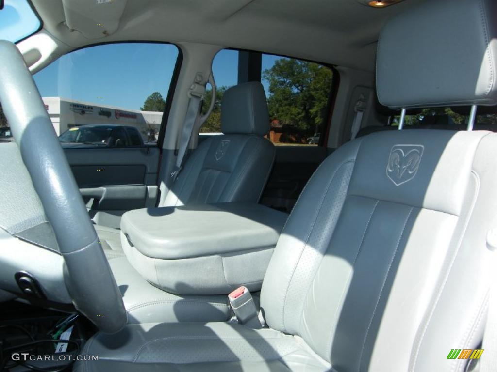 Medium Slate Gray Interior 2008 Dodge Ram 3500 Laramie Mega Cab 4x4 Photo #38575948