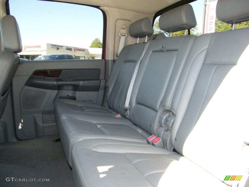 Medium Slate Gray Interior 2008 Dodge Ram 3500 Laramie Mega Cab 4x4 Photo #38576068
