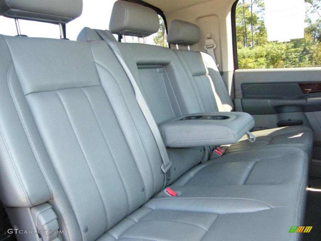 Medium Slate Gray Interior 2008 Dodge Ram 3500 Laramie Mega Cab 4x4 Photo #38576124