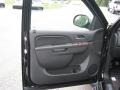 Ebony 2011 Chevrolet Suburban LTZ Door Panel