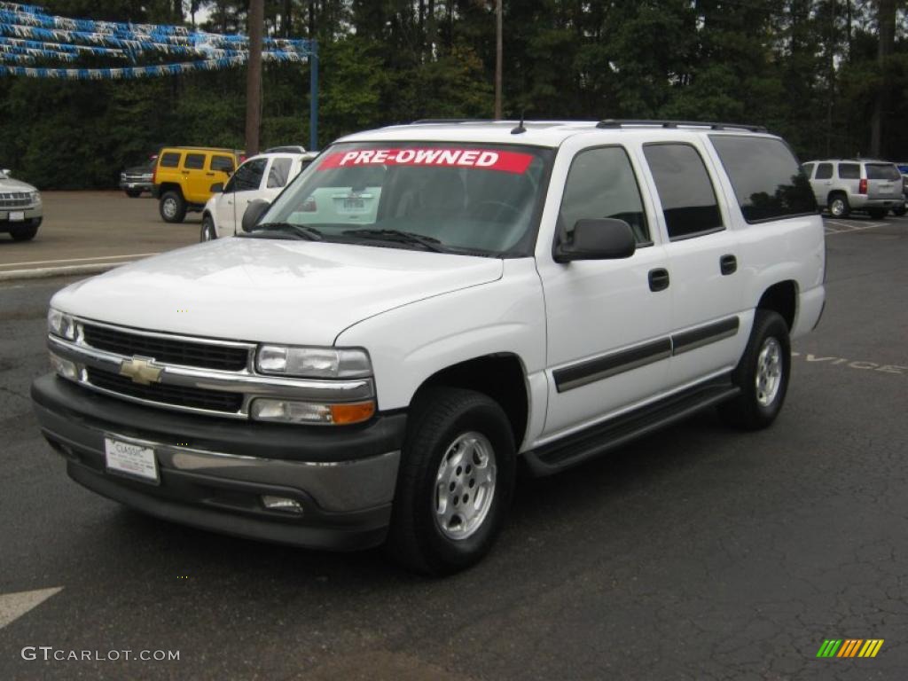 Summit White Chevrolet Suburban