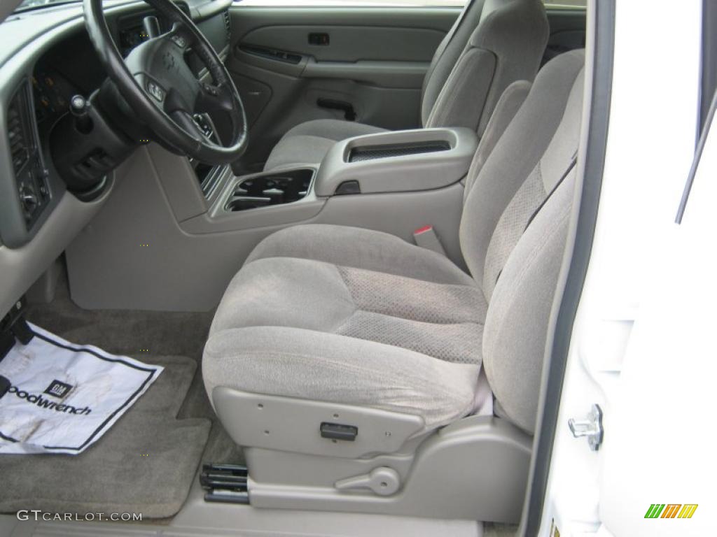 Gray/Dark Charcoal Interior 2005 Chevrolet Suburban 1500 LS Photo #38577120