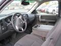 Ebony 2008 Chevrolet Silverado 1500 LT Extended Cab Interior Color