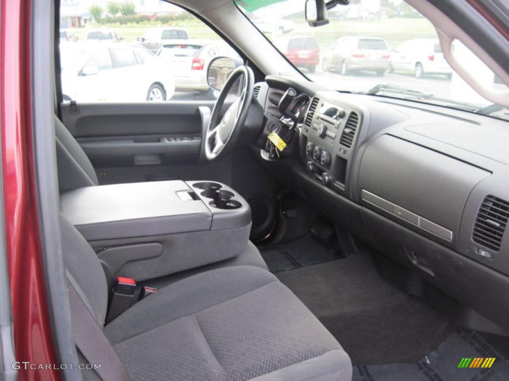 2008 Chevrolet Silverado 1500 LT Extended Cab Ebony Dashboard Photo #38577512