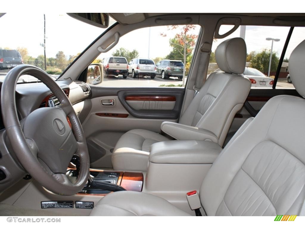 Ivory Interior 1999 Lexus LX 470 Photo #38577752