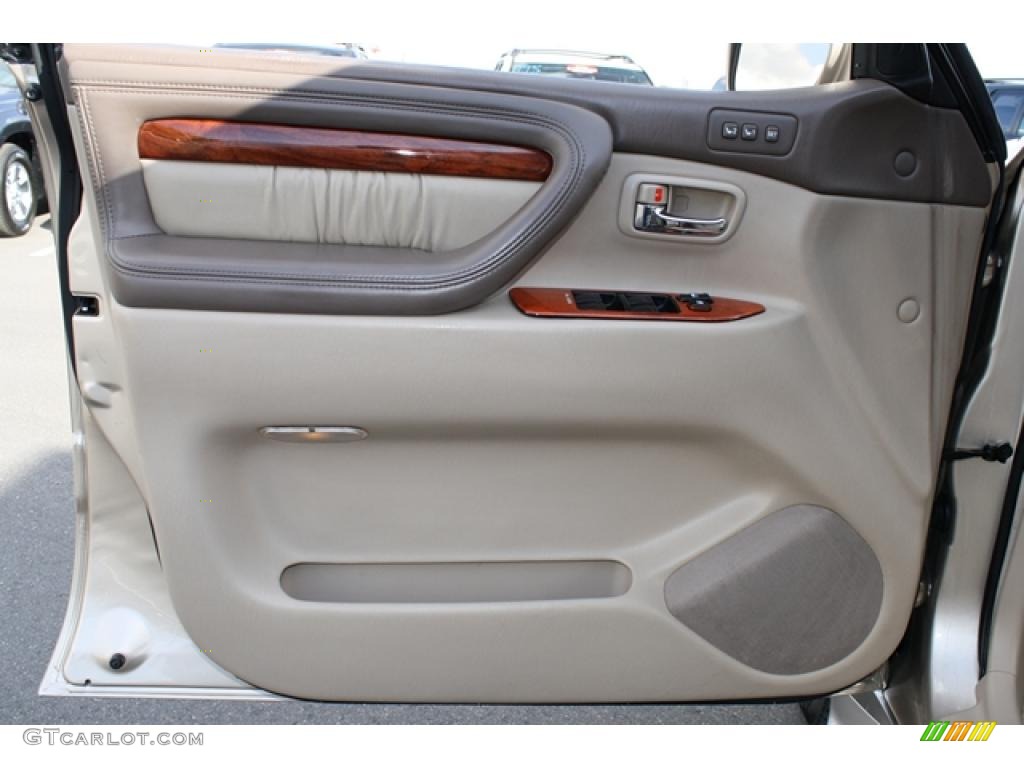 1999 Lexus LX 470 Ivory Door Panel Photo #38577844