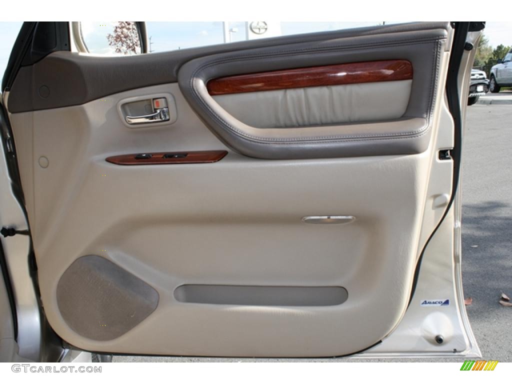 1999 Lexus LX 470 Ivory Door Panel Photo #38577860