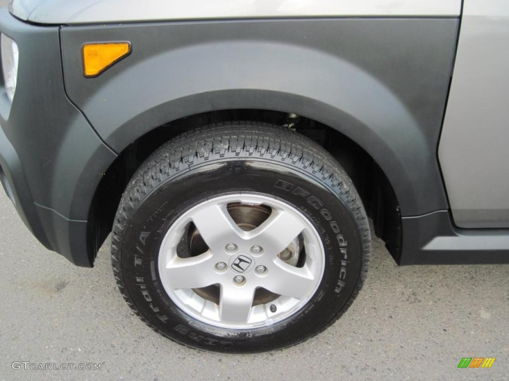 2005 Element EX AWD - Magnesium Metallic / Black/Gray photo #9