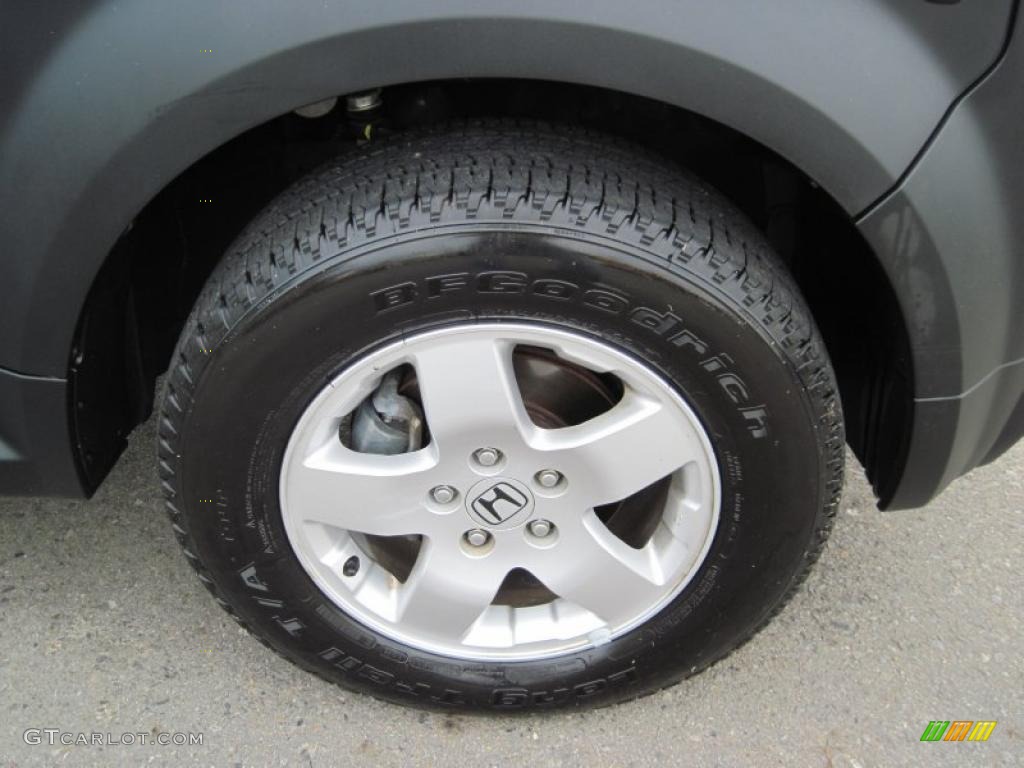 2005 Element EX AWD - Magnesium Metallic / Black/Gray photo #12
