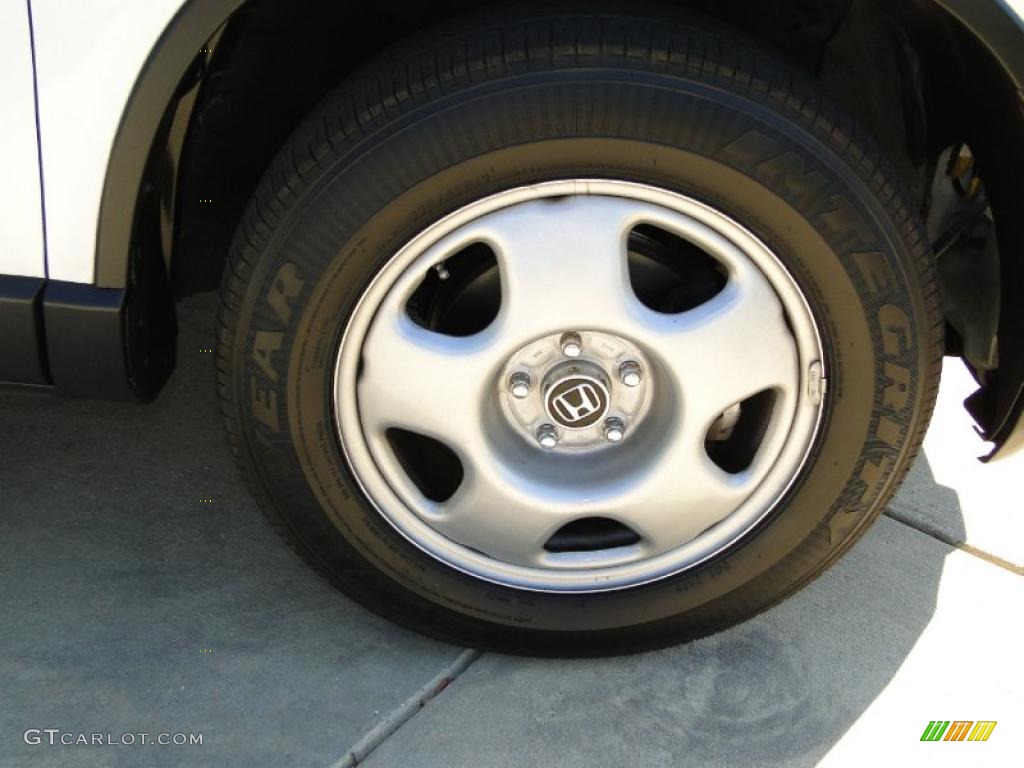 2007 CR-V LX - Taffeta White / Gray photo #38