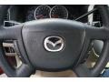 Dark Flint Grey 2004 Mazda Tribute LX V6 4WD Steering Wheel