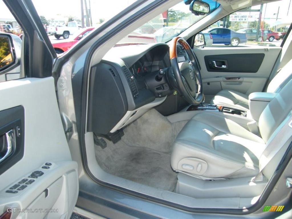 2004 SRX V6 - Silver Smoke Metallic / Light Gray photo #13