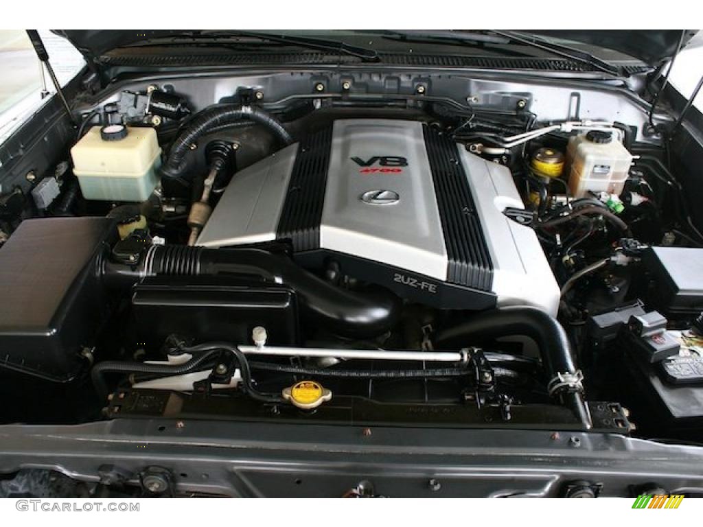2004 Lexus LX 470 4.7 Liter DOHC 32-Valve V8 Engine Photo #38579440