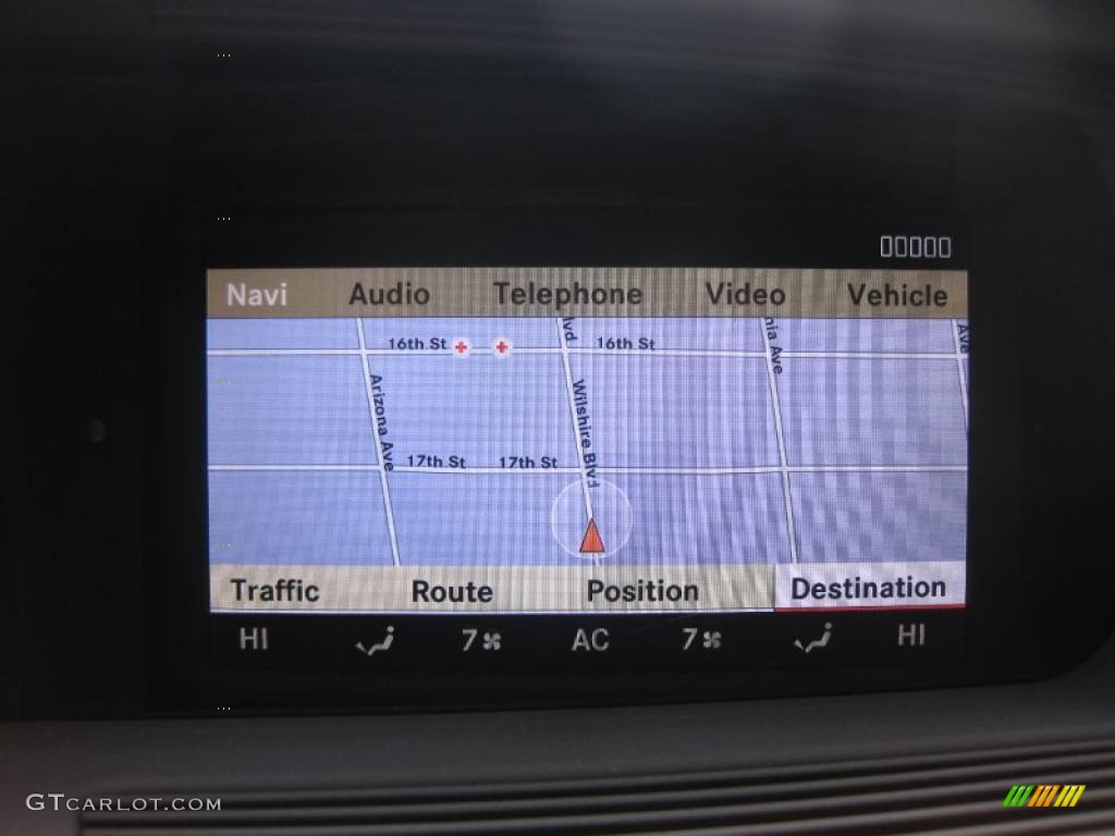 2009 Mercedes-Benz S 550 Sedan Navigation Photo #38579444