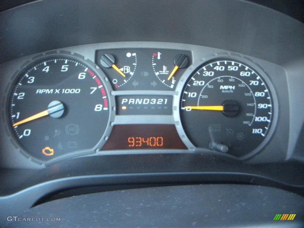 2005 GMC Canyon SLE Extended Cab Gauges Photo #38579448