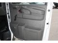 Medium Pewter 2007 Chevrolet Express 2500 Extended Commercial Van Door Panel