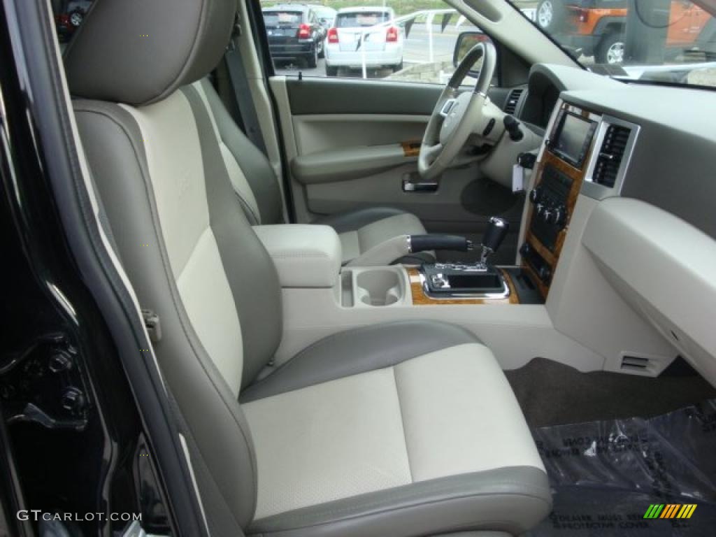 Dark Slate Gray/Light Graystone Interior 2008 Jeep Grand Cherokee Limited 4x4 Photo #38579804