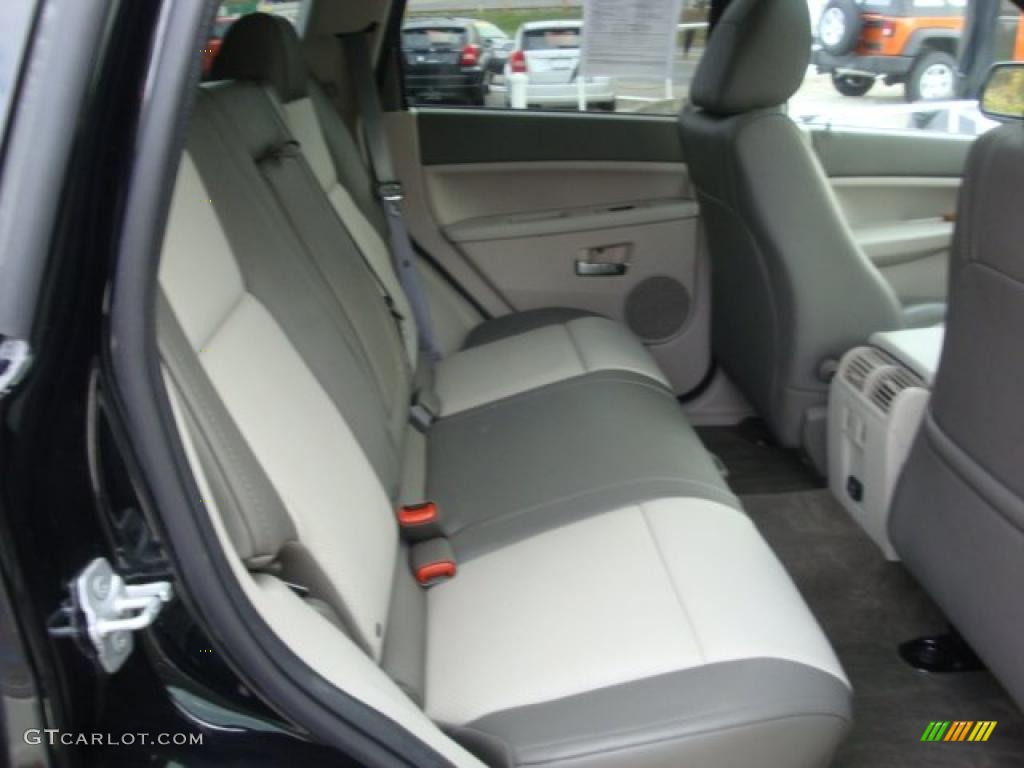 Dark Slate Gray/Light Graystone Interior 2008 Jeep Grand Cherokee Limited 4x4 Photo #38579848