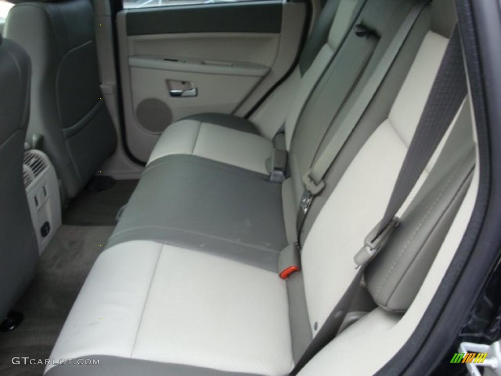 Dark Slate Gray/Light Graystone Interior 2008 Jeep Grand Cherokee Limited 4x4 Photo #38579892
