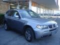 Titanium Silver Metallic - X3 3.0i Photo No. 2
