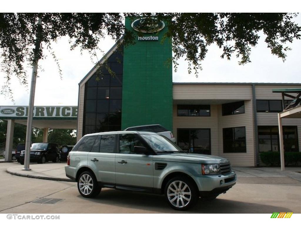 2007 Range Rover Sport HSE - Arctic Frost Metallic / Ivory photo #1