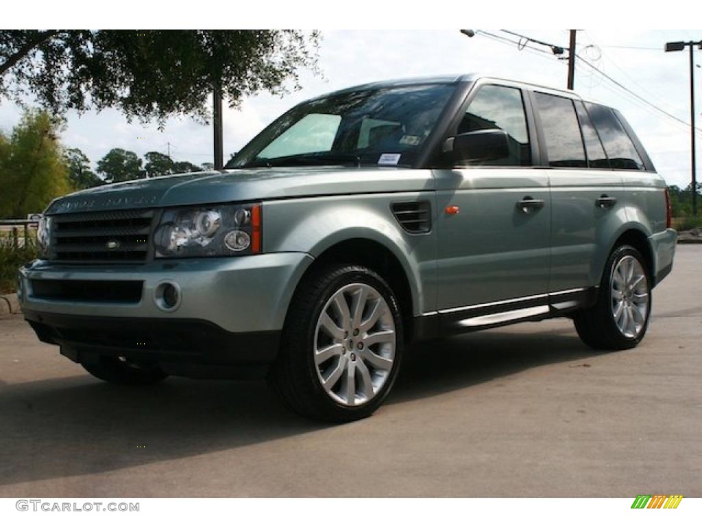 Arctic Frost Metallic 2007 Land Rover Range Rover Sport HSE Exterior Photo #38580383