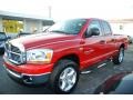 2006 Flame Red Dodge Ram 1500 Big Horn Edition Quad Cab 4x4  photo #9