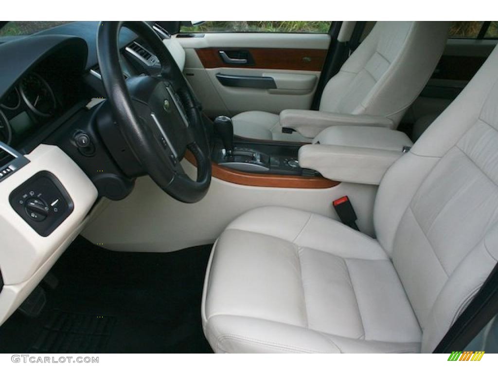 Ivory Interior 2007 Land Rover Range Rover Sport HSE Photo #38580396