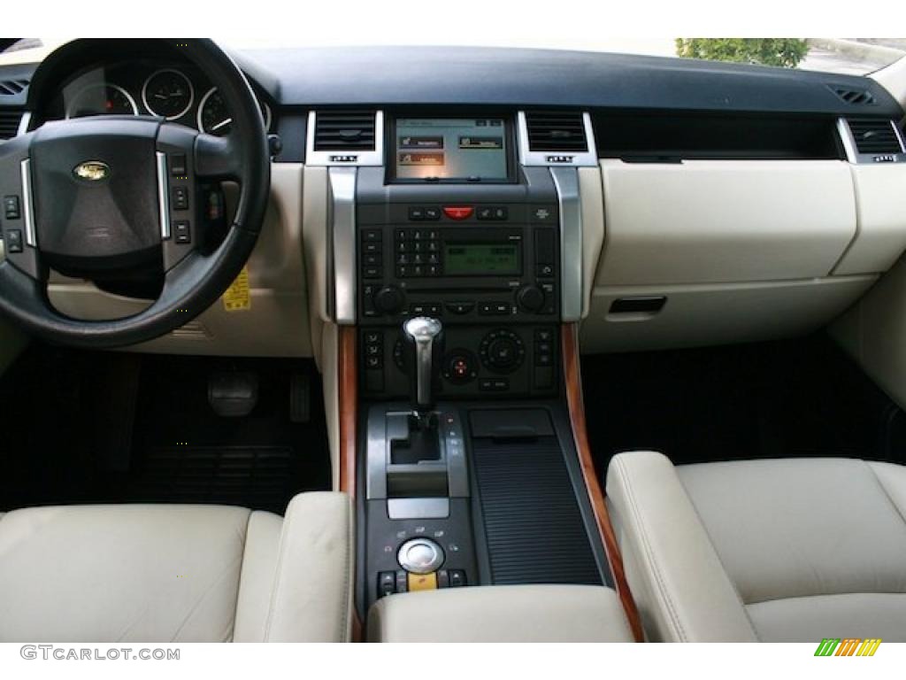 2007 Land Rover Range Rover Sport HSE Ivory Dashboard Photo #38580428