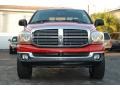 2006 Flame Red Dodge Ram 1500 Big Horn Edition Quad Cab 4x4  photo #12