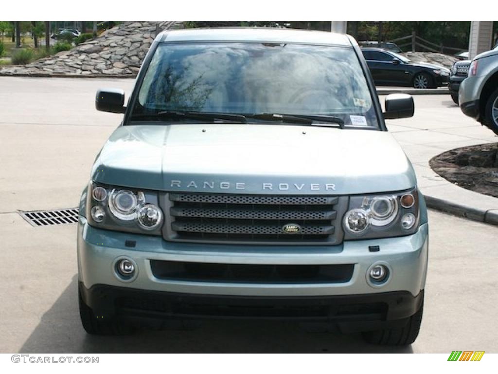 2007 Range Rover Sport HSE - Arctic Frost Metallic / Ivory photo #6