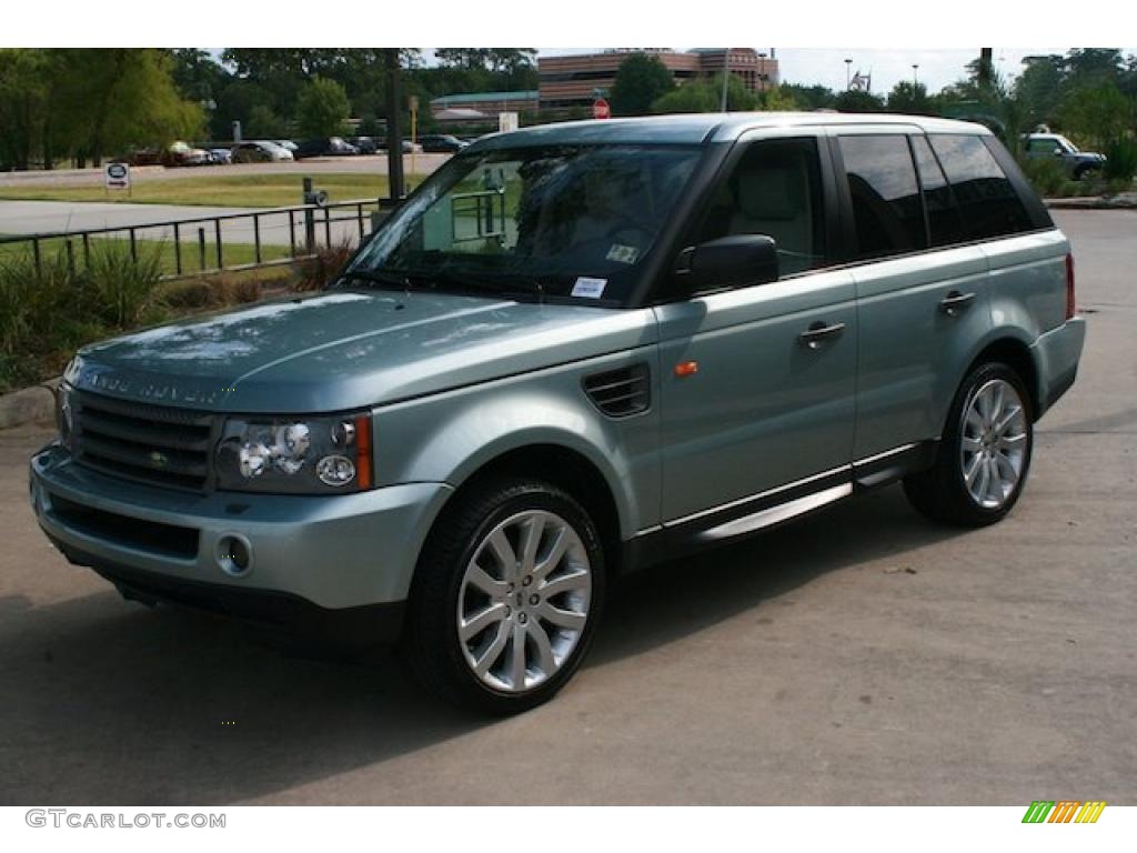 Arctic Frost Metallic 2007 Land Rover Range Rover Sport HSE Exterior Photo #38580456