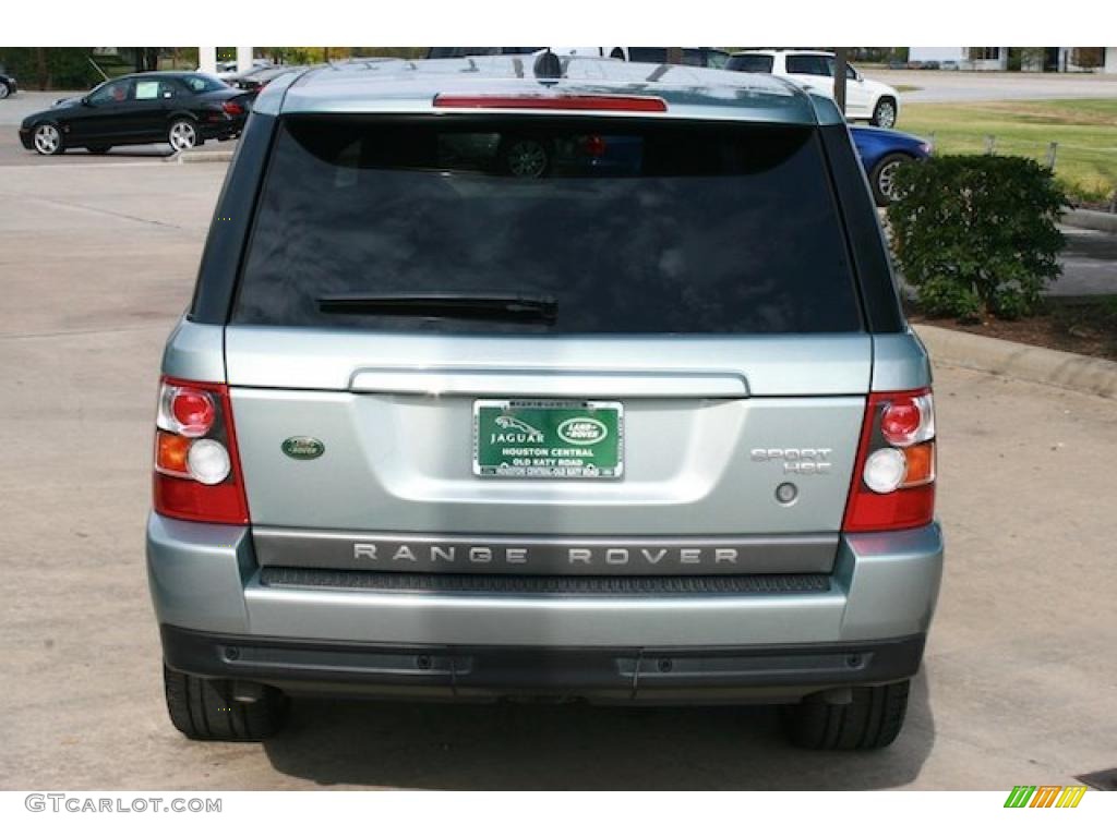 2007 Range Rover Sport HSE - Arctic Frost Metallic / Ivory photo #10