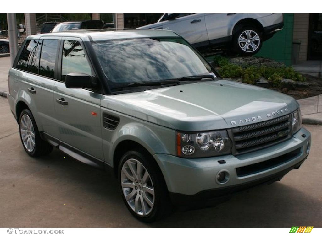 2007 Range Rover Sport HSE - Arctic Frost Metallic / Ivory photo #13