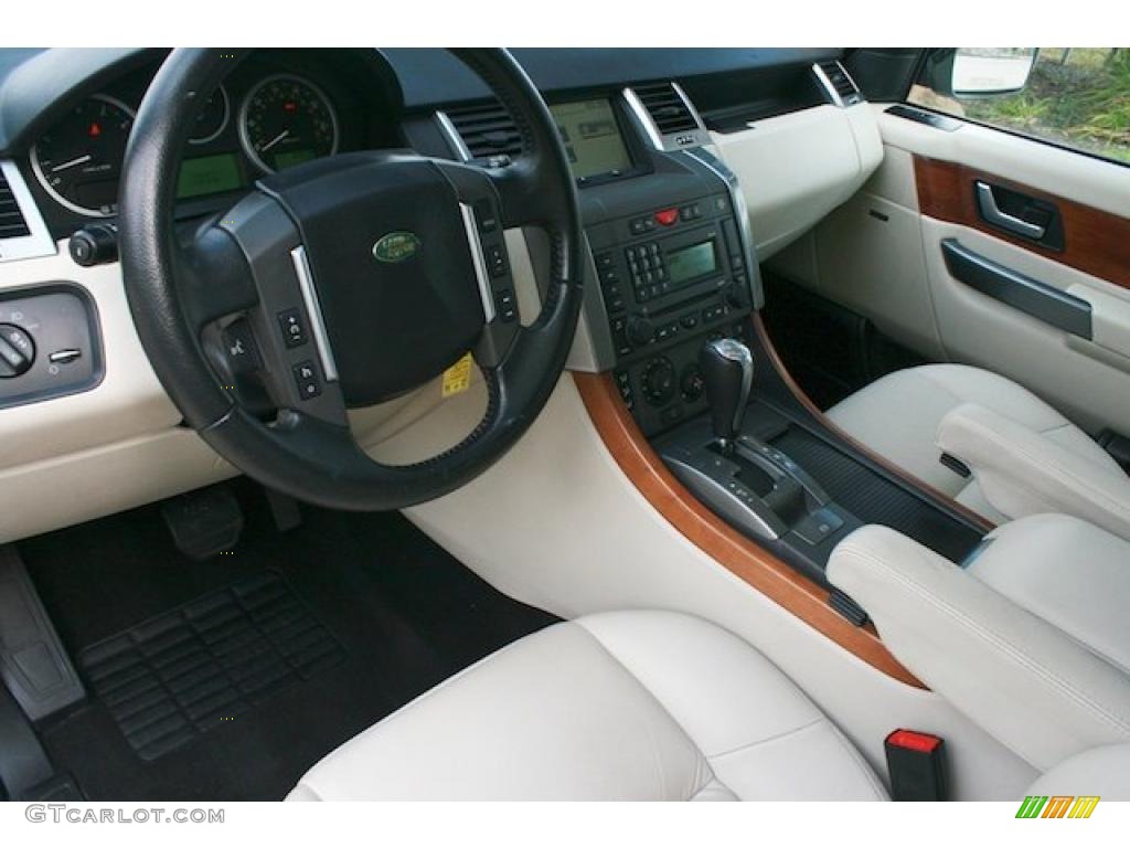 2007 Land Rover Range Rover Sport HSE Ivory Dashboard Photo #38580600