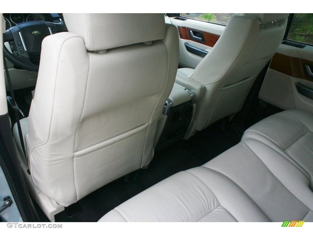 2007 Range Rover Sport HSE - Arctic Frost Metallic / Ivory photo #23