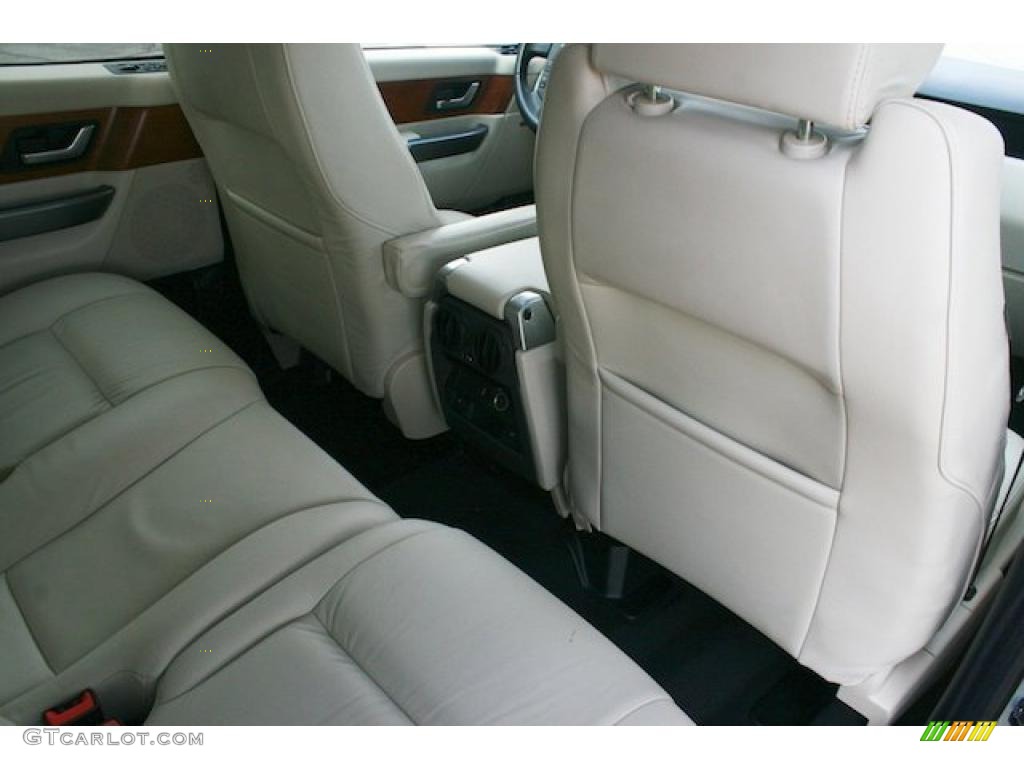 2007 Range Rover Sport HSE - Arctic Frost Metallic / Ivory photo #29