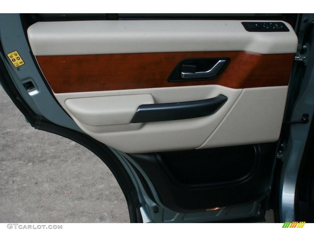 2007 Land Rover Range Rover Sport HSE Ivory Door Panel Photo #38580952