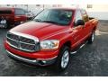 2006 Flame Red Dodge Ram 1500 Big Horn Edition Quad Cab 4x4  photo #51