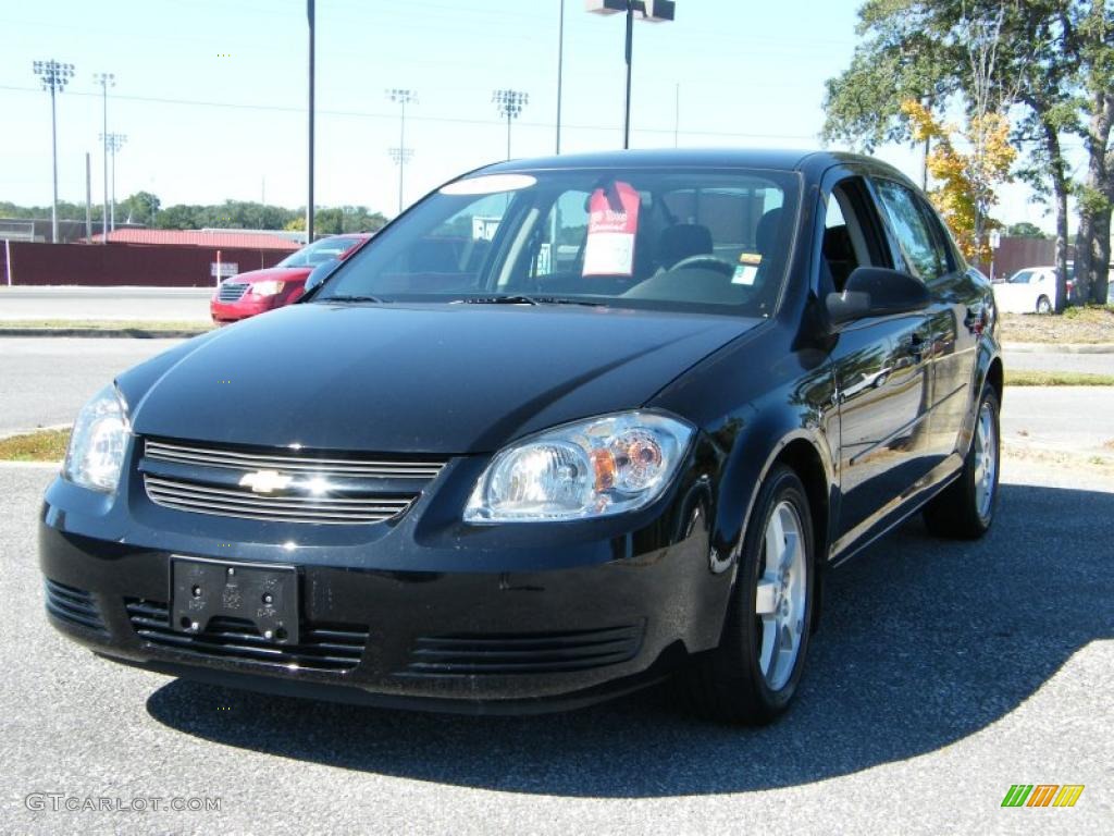 2010 Cobalt LT Sedan - Black / Ebony photo #1